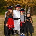 thumbnail image 3 of 12 piezas de disfraces de piratas para niños, 6 sombreros de pirata y 6 parches de ojo de pirata, disfraz de pirata, sombrero, traje de pirata, diadema de pirata, 3 of 3