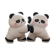 thumbnail image 3 of 2 piezas Panda ends Shelf Shelf Ornament de resina para estanterías Regalos de tapón decorativo de libros para videojuegos para videojuegos, 3 of 8