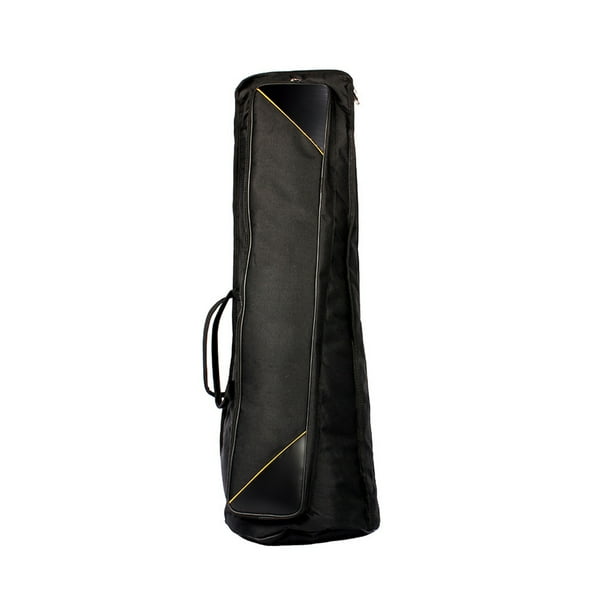 Trombone Gig Bag Mochila De Tela Oxford, Resistente Al Agua, Acolchada, Con 5mm De Algodón, Para Partituras Y Accesorios. Diseñado para alto/tenor trombón, instrumentos