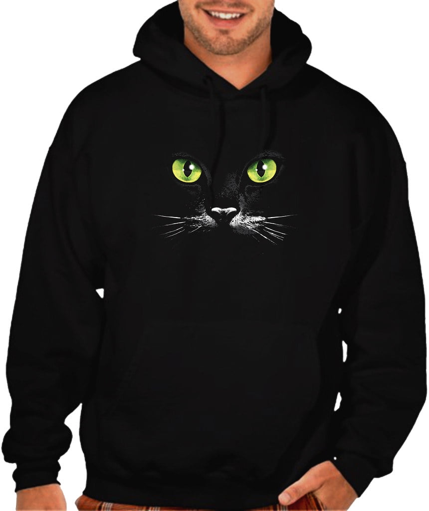 Black Pullover Hoodie Sweater Medium 