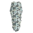 thumbnail image 7 of XYZCANDO Fish Camo Kaftan Dresses for Women Plus Size Bathing Suit Cover up Caftan Maxi Beach Dresses Flowy Swim Cover Up Plus Size Beachwear Vacation Outfits Resort Wear, 7 of 7