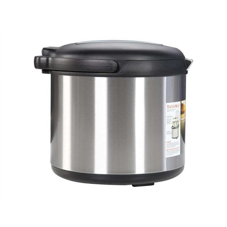 7 Qt. Stainless Steel White Thermal Cooker/Slow cooker 7 Qt. Stainless Steel White Thermal Cooker/Slow cooker
