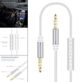 thumbnail image 4 of Tachiuwa AUX Cable Stereo Sound Headset Splitter Connector Compatible Mic for Phone Gray, 4 of 9