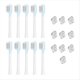 thumbnail image 1 of Para Cabezales de Cepillo de Dientes Eléctrico de Repuesto de Gama Versión Limpia Estilo Estándar de Piel Fina, 1 of 6