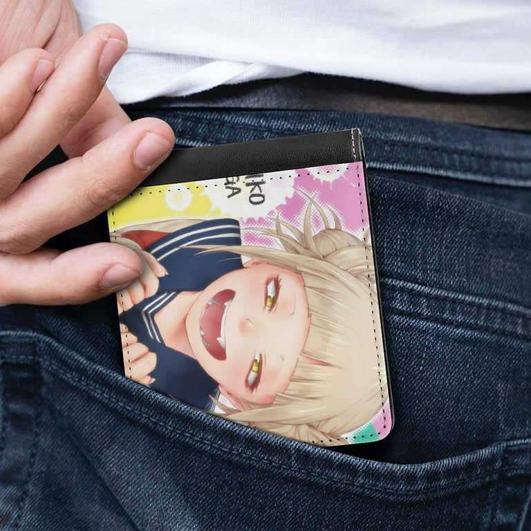 希少 toga mini wallet My Hero Academia Himiko Toga Kawaii PU Leather Bifold Wallet