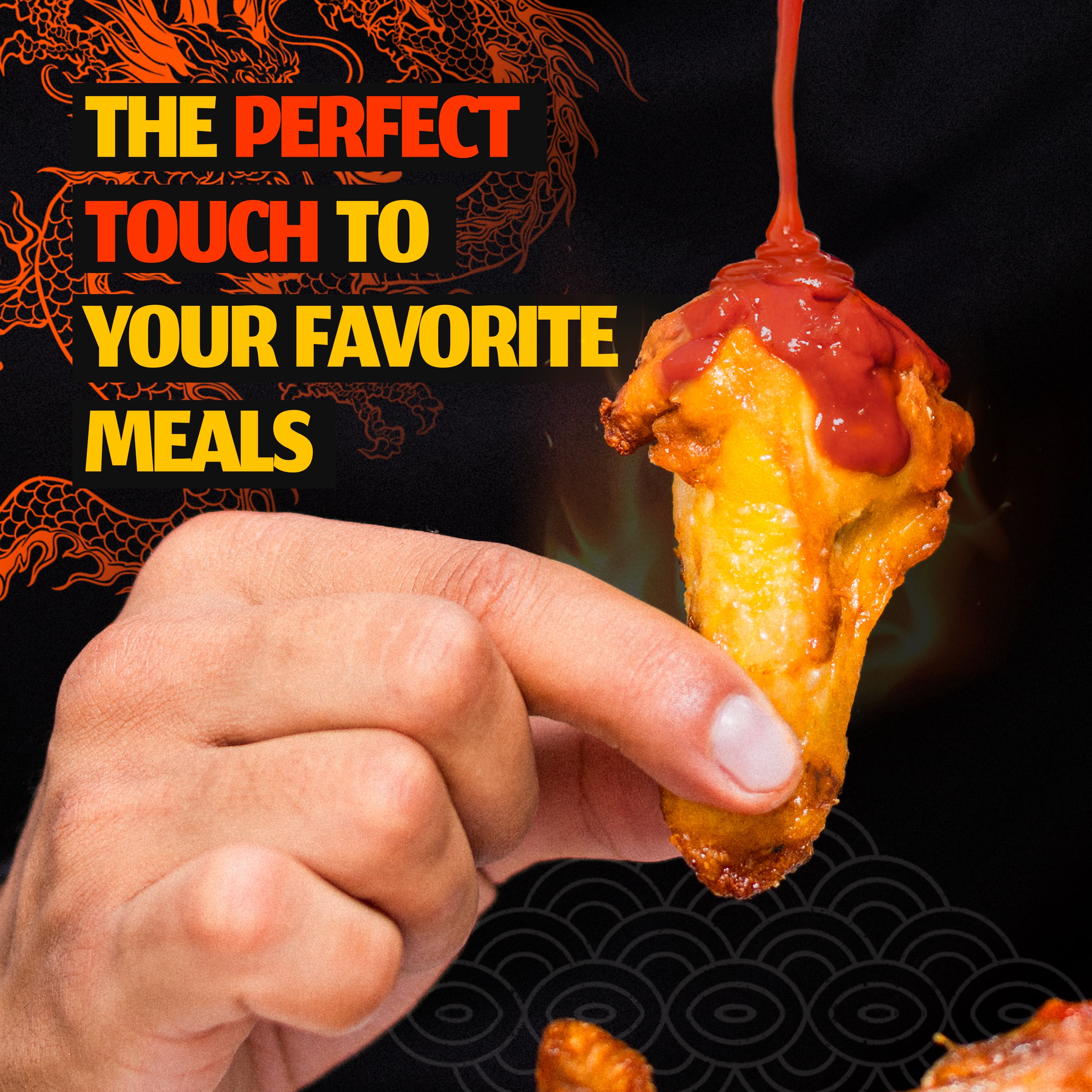 Underwood Ranches New Limited Dragon Sriracha made from the Red Jalapeno Peppers that started the Sriracha Movement! Pack of three Easy Squeeze 17 oz Bottles