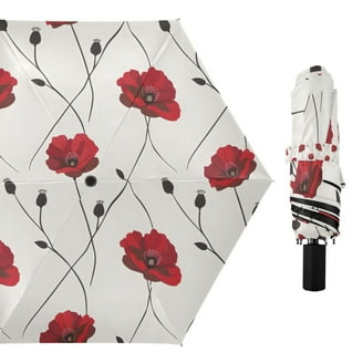 Coach Uv Protection Mini Umbrella In Badlands Floral Print