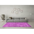 thumbnail image 3 of Ahgly Company Indoor Rectangle Oriental Pink Industrial Area Rugs, 4' x 6', 3 of 4