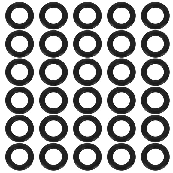 50Pcs O-ring Seals 7mm EPDM Rubber Sealing O-Rings for Equipment Sealing
