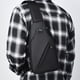 thumbnail image 4 of Hukapapa Bolso de pecho informal bolso cruzado de tendencia callejera bolso de hombro de tela Oxford para hombre negro, 4 of 5