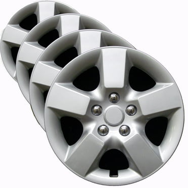Premium Replica Hubcap Set for Nissan Rogue 2008-2015 - Replacement 16-inch Wheel Covers