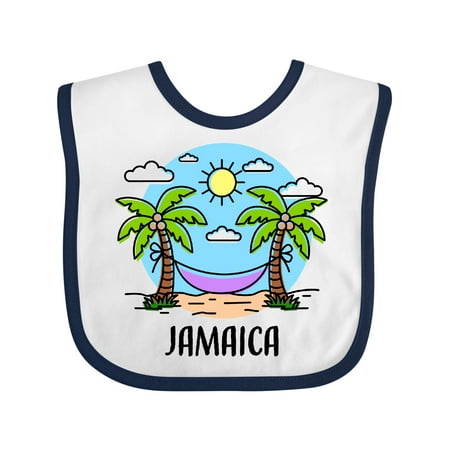 

Inktastic Summer Vacation in Jamaica Gift Baby Boy or Baby Girl Bib