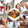 thumbnail image 5 of Vintage Floral Sunflower Wearable Blanket Hoodies for Women Men Adults Floral Lovers Soft Cozy Butterfly Sunflowers Hooded Blankets for Home Bedding Decor Birthday Gifts 50X60 Inch, 5 of 5