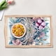 thumbnail image 3 of (SGP8003) Artesanías Con Pintura Diamantes Plato Cena Con Puntos Diamante Bandeja Comida Maciza Bandeja Decorativa para Sala Estar Hermosa Y Ensueño, 3 of 9