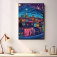 thumbnail image 2 of Somerville Travel Canvas Art Print, New Jersey Wall Canvas Starry Night, Somerville Canvas Painting decorNew Jersey Travel Picture -97AZ1272, 2 of 2