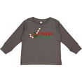thumbnail image 3 of Inktastic Candy Cane Jesus Boys or Girls Long Sleeve Toddler T-Shirt, 3 of 5