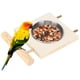 thumbnail image 3 of Alimentador De Loros, Soporte De Comedero De Loros De Acero Inoxidable, Accesorio De Jaula Para Alimentación De Aves, Patio De Jardín Doméstico Para Alimentación De Agua Ccdes Otros, 3 of 8