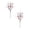 White Ping Red Hreat, variant on Artificial Valentine's Day Decorations 1 Pc Red Heart Berry Stems Heart Shaped Berry Gifts Flowers for Valentine’s Day Decor Wedding Anniversary Party Supplies, 17.7 Inch, Red Heart