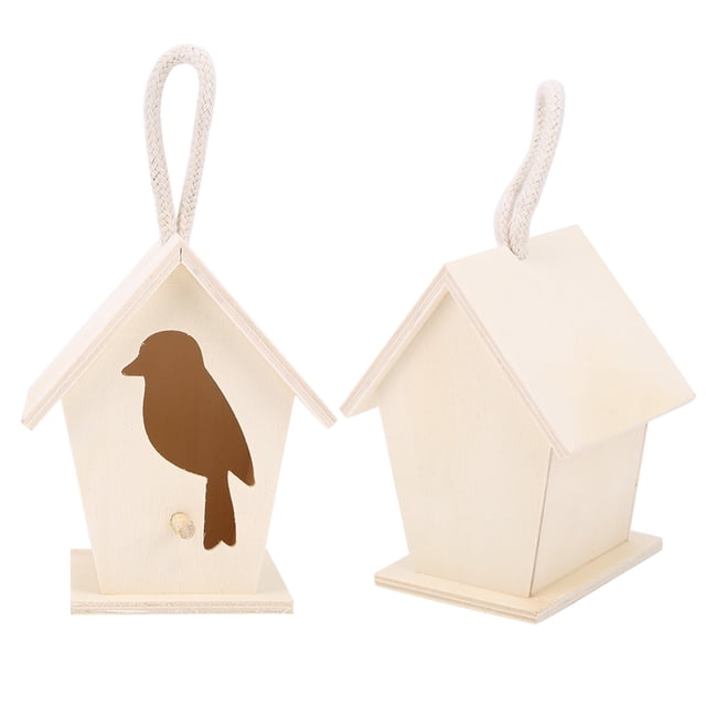 Casa de Pájaros de madera ANGGREK Colgante Exquisita hermosa