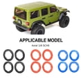 thumbnail image 3 of ZheElen Anneau de Jante de Roue CNC 3D pour Crawler 1/6 SCX6 Qualité Laiton Massif TYPE4, 3 of 6