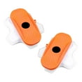 thumbnail image 4 of 2Pcs Waist Twisting Discs Ab Twisting Boards Massage Plantar Load 882lb Twisting Orange, 4 of 9