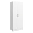 thumbnail image 1 of Prepac Armoire de Rangement Profonde en Bois Manufacturé Blanc avec Étagères Ajustables, 1 of 10