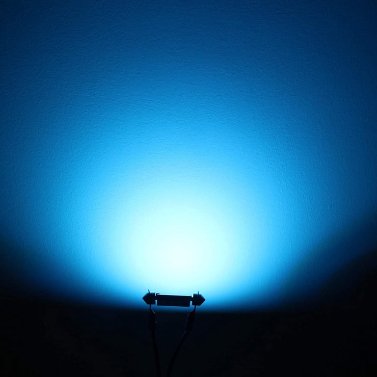 Alla Lighting DE3175 LED Interior Dome & License Plate Light Bulbs - Blue, Pack Of 2, Direct Replacement 6 thumbnail image