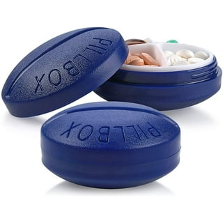 Stylish Pill Case For Tablets 4 Gird Medicine Pill's Organizer