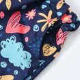 thumbnail image 3 of Odeerbi Toddler Kids Boys Quick Dry Swim Trunks Hawaiian Beach Shorts Summer Tropical Print Beach Board Shorts Children Girls Vacation Sports Shorts Multicolor, 3 of 6