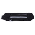 thumbnail image 1 of Riñonera con cinturón para correr - Riñonera con cinturón para corredores resistente al agua para senderismo y fitness - Ajustable, negro, 1 of 5