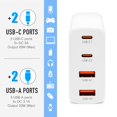 thumbnail image 3 of Bloque de carga Power Strip Cruise On de 4 puertos con USB y USB-C, 3 of 6