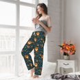thumbnail image 6 of Picia Cute plant fox Womens Soft Woven Cotton Elastic Waistband Sleep Pajama Pant Lounge Sleep Pant With Pockets And Drawstring-Medium, 6 of 9