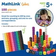 thumbnail image 2 of Learning Resources LER4285 Mathlink - Cubes - 100, 2 of 5