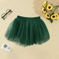 thumbnail image 2 of EnJoCho toddler Girls Tulle Dress Fashion Princess Dress Casual Dress Tutu Mesh Skirt Outwear Solid Colour Little & Big Children Summer Fashion Party Dresses 18-24 Months, 2 of 4