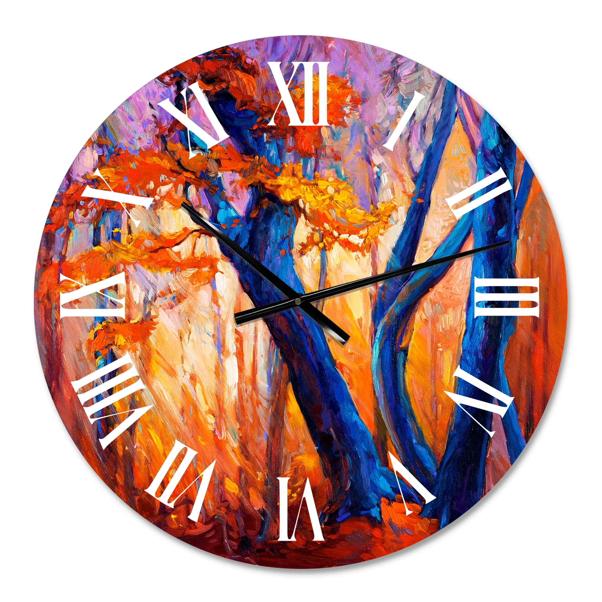 Designart 1 in Farmhouse Wall Clock
