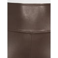 thumbnail image 4 of Time and Tru Women's Faux Leather Leggings, Full Length, Sizes XS-XXXL, 4 of 5