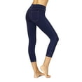 thumbnail image 4 of No nonsense Jegging Capri Classique pour Femmes avec Poches, Foncé, S, 4 of 4