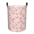 thumbnail image 2 of Goofa Easter Rabbit Printed Circular Hamper,Laundry Basket with Handles,Storage Baskets Foldable,Large Capacity Laundry Hamper-Medium, 2 of 8