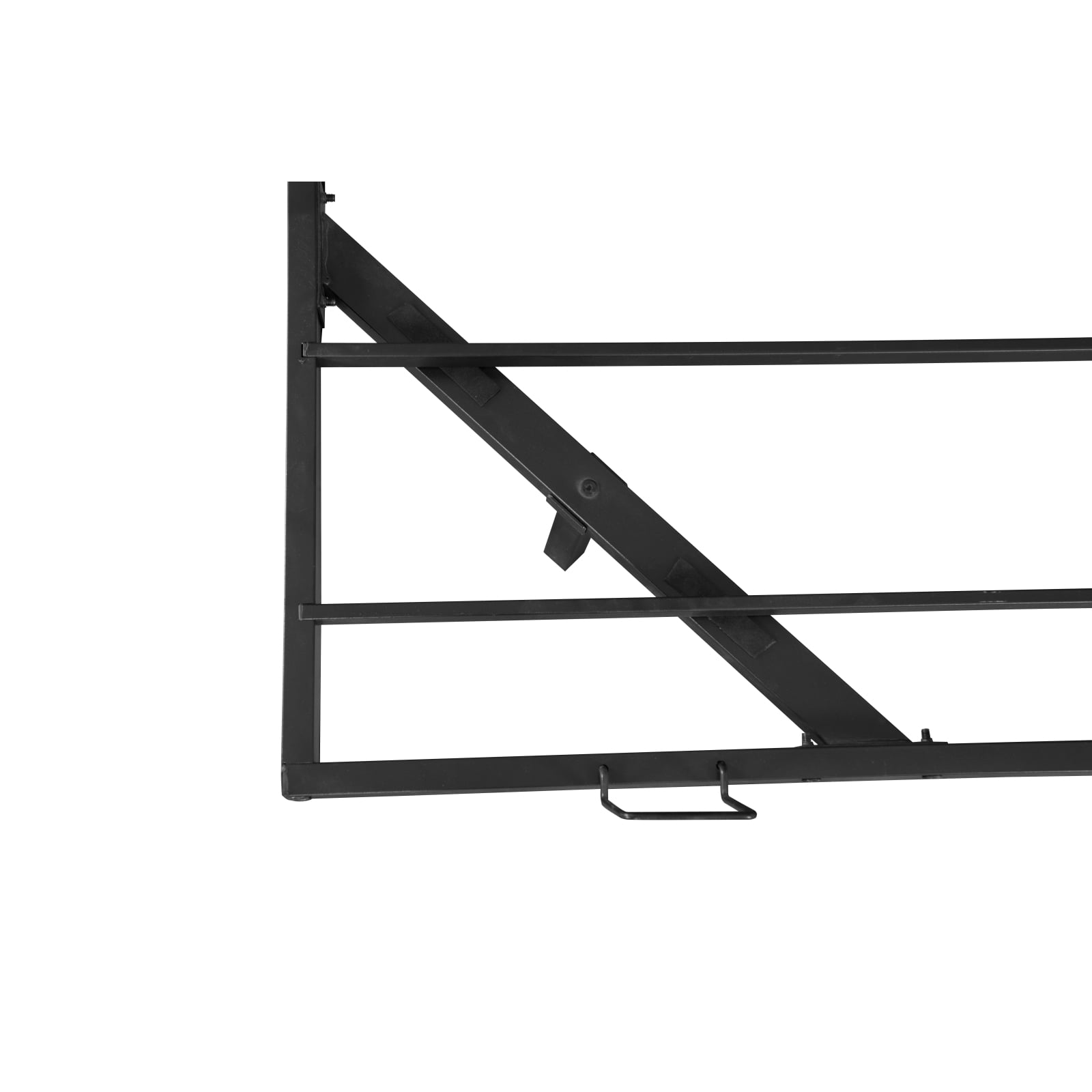 Miekor Furniture King Size Floating Bed Frames with LED Lights, Metal Platform Bed, Solid and Stable, Noise Free, No Box Spring Needed, Easy Assembly (King) 40481