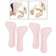 thumbnail image 4 of 2 pares de almohadillas para tacones altos, autoadhesivas que absorben el sudor, antideslizantes, suaves pies, cómodos cojines Rosado Macarena Almohadilla para zapatos de tacón alto, 4 of 8