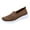 Brown, variant on Loafers for Women Lightweight Knit Mesh Sneakers Slip on Walking Shoes Summer Sandals