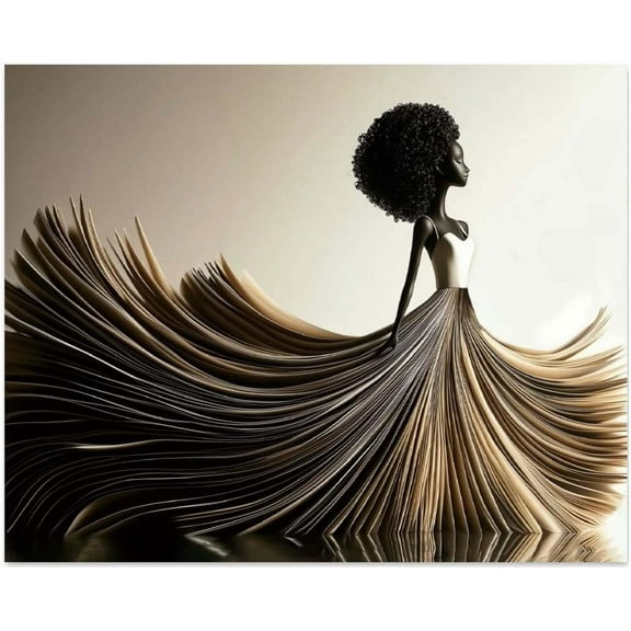 Rectangle Coated Paper Wall Decorations Human 280x350mm