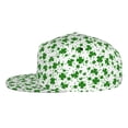 thumbnail image 3 of Fotbe St Patrick's Day4 Flat Bill Visor Cap Classic Snapback Hat Polyester Foam Trucker Hat Trucker Cap Adjustable Baseball Cap, 3 of 9