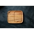 thumbnail image 4 of Ironwood Gourmet Fort Worth Steak Plate with Juice Channel, Acacia Wood, 11" x 13" x 0.75" Steak Cutting Board, 4 of 9