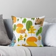 thumbnail image 6 of Ryan; Abstract Nature Floral Throw Pillow – Surreal Bold Botanical Design Cushion for Bedroom, Couch, or Creative Studio Decor, 6 of 7