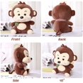 thumbnail image 3 of Mono de peluche, muñeco de peluche grande de 14 pulgadas, cojín suave y esponjoso para abrazar a un amigo, regalo para todas las edades y ocasiones, 3 of 4
