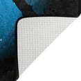 thumbnail image 5 of SKYSONIC 36x24in Black Cat Halloween Area Rug, Spooky Scary Night Non-Slip Floor Carpet for Indoor Living Dining Room Bedroom, 5 of 7