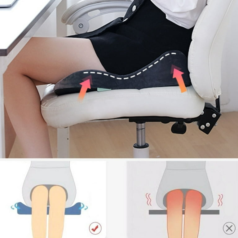 Hip Massage Cushion for Back Pain, Sciatica and Tailbone Relief