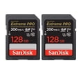 thumbnail image 1 of Tarjeta de memoria SanDisk Extreme PRO 128GB SDXC UHS-I 200MB/s, 1 of 4