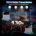thumbnail image 4 of SINWE P12 Wireless in Ear Monitor System, 2.4GHz Wireless IEM System - 24bit/48kHz HD OTG Monitoring, Auto-Pairing Transmitter &, 4 of 7